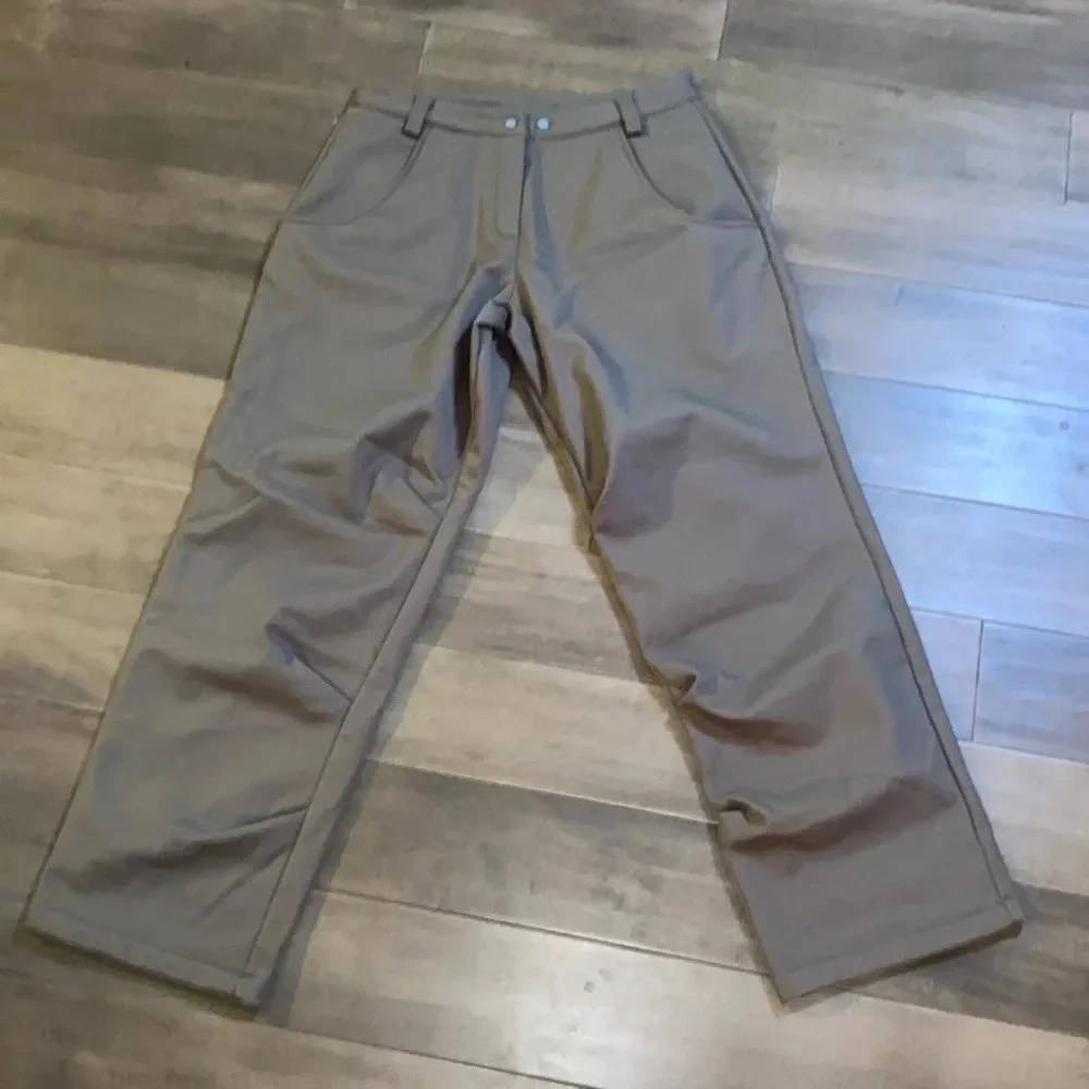 Ailin soft shell fleece lined ski/ snowboard pants